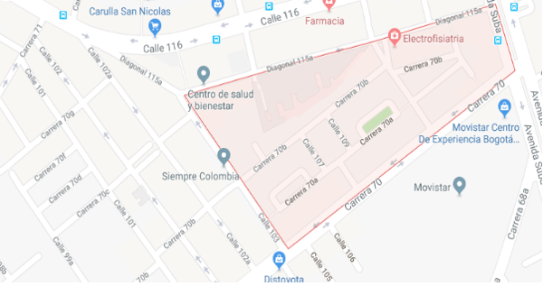 Mapa barrio